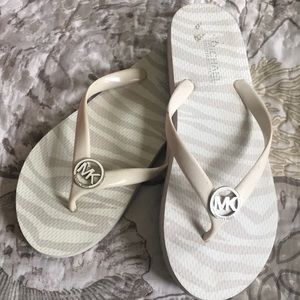 Michael Kors flip flops